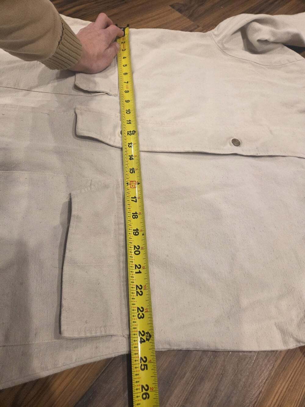 Vtg Broken Spear Cattle Co. Long Ranch Coat Men’s L Duster Trench Workwear - Picture 16 of 16